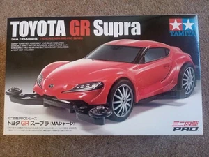 Tamiya Toyota GR Supra 1/32 Mini 4WD MA Chassis Racing #18655 UK VERKÄUFER - Bild 1 von 8