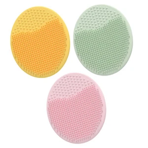 Baby Bath Brush Set for Cradle Cap Brushes Silicone Massage and Brush Comb - Picture 1 of 15