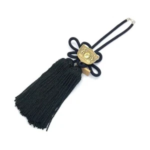 Espejo retrovisor interior de coche JDM JP Badge Junction Produce negro nudo fusa kiku - Imagen 1 de 12