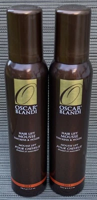 Oscar Blandi HAIR LIFT MOUSSE Thickens & Holds 6.3 oz each Lot of 2 NEW - Image 1 of 4