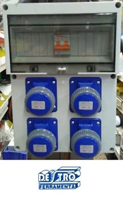 QUADRO ELETTRICO ASC ROBER 4 PRESE 220V IP67 - Foto 1 di 1