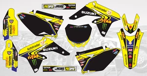 170915 MX ENDURO MOTOCROSS GRAPHICS DECALS STICKERS FOR SUZUKI RMZ 250 2010-2018 - Picture 1 of 1