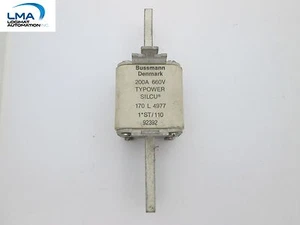 BUSSMANN 170L4977 TYPOWER SILCU 200A 660V FUSE - Imagen 1 de 2