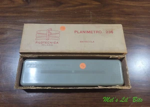 Milano Vintage Filotecnica Salmoiraghi S.p.A Planimeter 236-A w/ CASE Italy Made - Picture 1 of 3