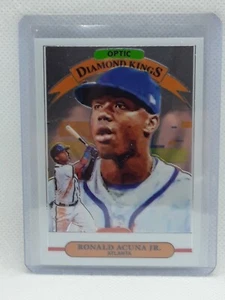 Ronald Acuna Jr. 2019 Donruss Optic - #16 Diamond Kings - Atlanta Braves - Bild 1 von 2