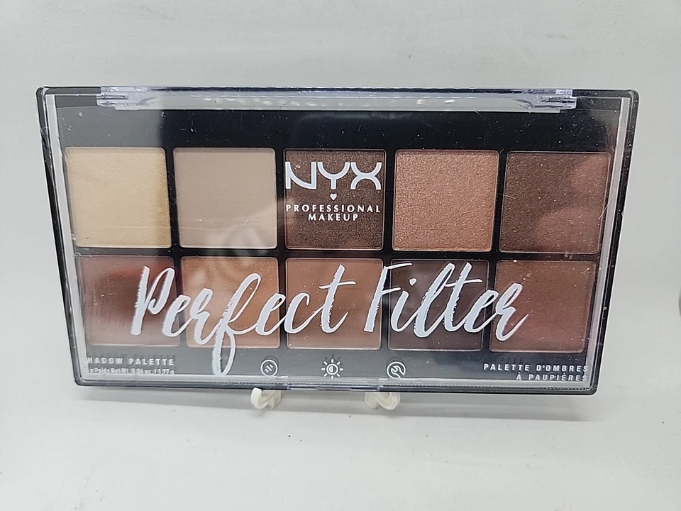 NYX PROFESSIONAL MAKEUP Perfect Filter Shadow Palette, Golden Hour PFSP01 - Image 1 of 1