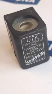 BOBINA Camozzi U7K 110V 50-60HZ 3.8VA 125V 50-60HZ 5.5VA 72V DC 4.8W - Imagen 1 de 10