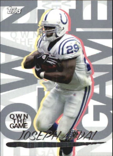 2008 Topps Own The Game Joseph Addai #OTG-JA Indianapolis Colts - Image 1 of 1