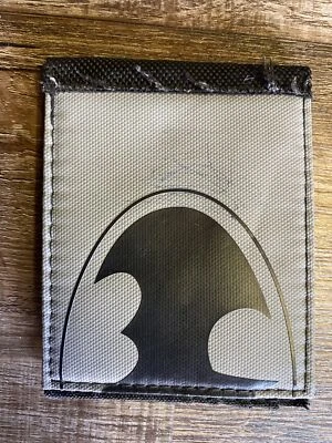 DC Comics Batman Black & Gray Bi-Fold Wallet (Bioworld) - Image 1 of 4