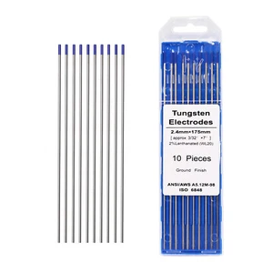 Tungsten Electrode TIG Welding Rods 3/32"X7" Professional Welding Rod Blue WL20 - Picture 1 of 6
