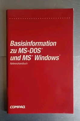 1993 MS-DOS WINDOWS BASISINFORMATION COMPAC PHOENIX Computer Software Electronic - Bild 1 von 4