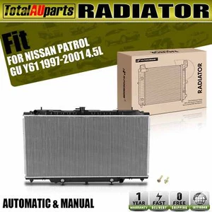 New Radiator for Nissan Patrol GU Y61 1997-2001 4.5L TB45E Auto / Manual Trans. - Picture 1 of 10