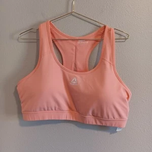 Reebok Women's XXL Stronger Sports Bra with Mesh Panel and Removable Cups - Picture 1 of 7