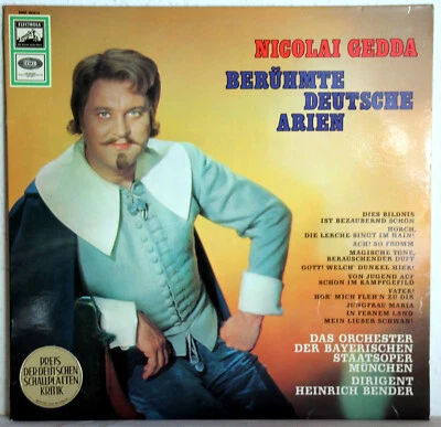 12" Vinyl - NICOLAI GEDDA - Berühmte Deutsche Arien - Bild 1 von 2