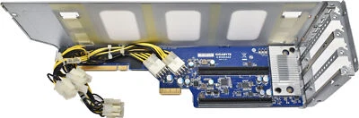 Gigabyte G292-Z20 Riser Card 2x PCIe G4 x16 full-high full-length CRSG422 - Image 1 of 4