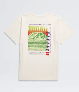 T-shirt uomo The North Face manica corta rossa scatola kilimangiaro pesante nuova con etichetta FS - Foto 1 di 6