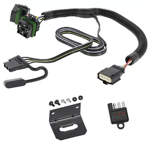 Trailer Wiring Kit + Bracket w/ Light Tester For 18-26 Equinox 18-25 GMC Terrain - Picture 1 of 9