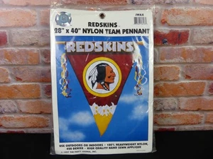 Washington Redskins Nylon Team Pennant Size 28' x 40" - Picture 1 of 4