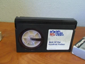 The Best of the Football Follies 1985 Betamax NFL Video Films As Pictured - Picture 1 of 7