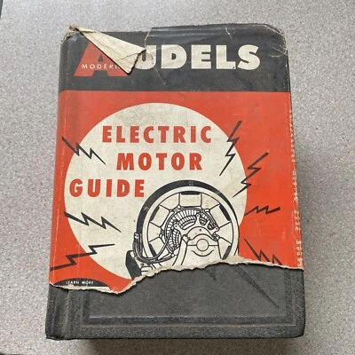 Audels ELECTRIC MOTOR GUIDE - Edwin Anderson - 1963 Edition - Image 1 of 4