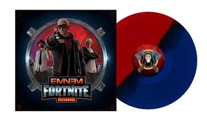 EMINEM - FORTNITE RADIO - LIMITED EDITION 12" VINYL - RED / BLUE - NUMBERED ! - Picture 1 of 5