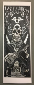Eric Church Poster 1/21/2017 Green Bay WI Signed & Numbered #/20 Artist Edition - Picture 1 of 1
