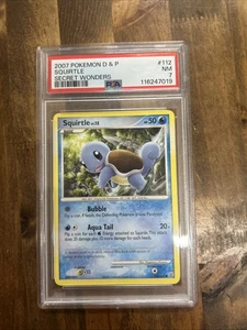 Graded PSA 7 2007 Pokemon D&P Squirrel Secret Wonders #112 - Picture 1 of 2