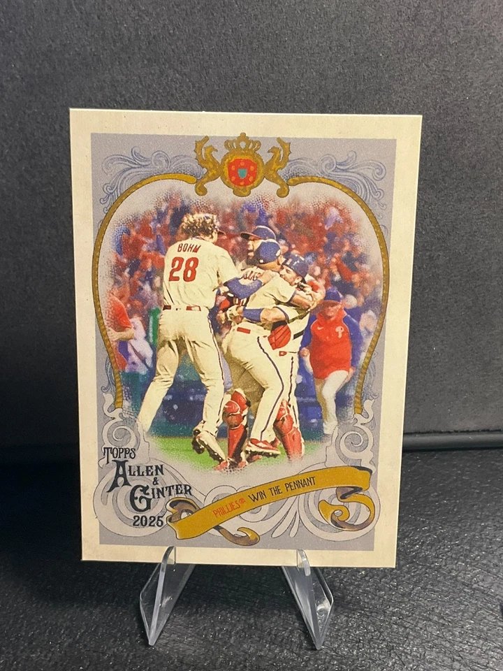 Topps Allen & Ginter Sweet Victory SV-4 2025 Alec Bohm, Philadelphia Phillies Foto 1 de 1