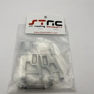 STRC ST2531GM Alum Front  A-Arm Gun Metal w/lock-nut pins : Drag Slash / Bandit - Picture 1 of 4