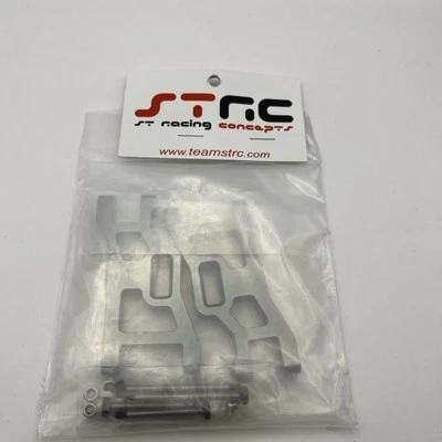 STRC ST2531GM Alum Front  A-Arm Gun Metal w/lock-nut pins : Drag Slash / Bandit - Image 1 of 4