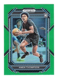 Amen Thompson 2023 Panini Prizm Draft Picks #4 Green Prizm RC Rookie - Picture 1 of 2