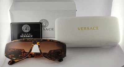 豪华范思哲太阳镜 |棕色塑料镜框 {100% 紫外线防护棕色镜片} — 第 1/4 张图片