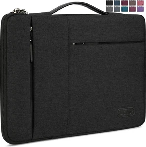 Housse Etui Housse pour Ordinateur Portable 13,3-14 Pouces Imperméable Durable Pouces, Noir - Photo 1/9