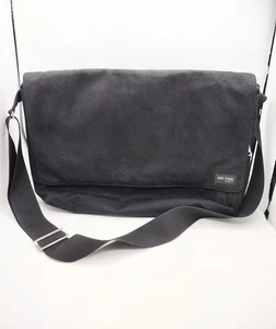 Jack Spade Greene St Messenger Bag Canvas Reise Laptop Umhängetasche, schwarz 18 x 13 - Bild 1 von 6