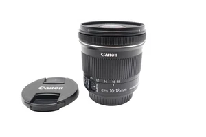 Canon 10-18mm Wide-Angle Lens F/4.5-5.6 IS STM, Stabilised Very Good REFURBISHED - Picture 1 of 8
