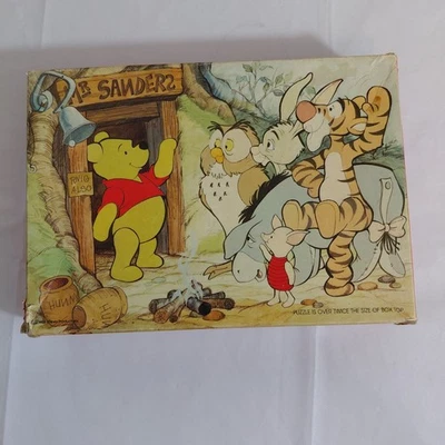 Vintage Disney Winnie The Pooh Puzzle  48 Pc 12 x 17" Complete Springbok Jigsaw  - Image 1 of 4