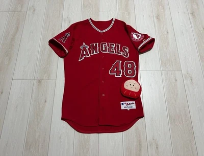 Torii Hunter MLB Anaheim Angels Majestic Authentic Jersey Size 44 - Image 1 of 4