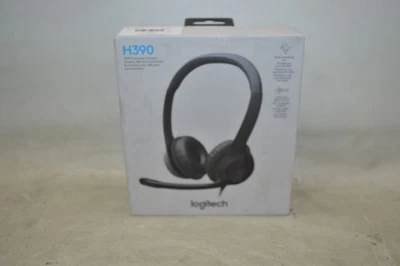 Logitech H390 Over-Head Comfort USB Headset *New Unused* - Image 1 of 4