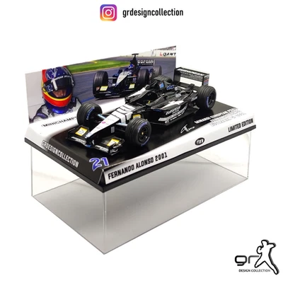 Fernando Alonso - Minardi PS01 - F1 Australian GP 2001 / Altaya - IXO / 1:43 - Immagine 1 di 4
