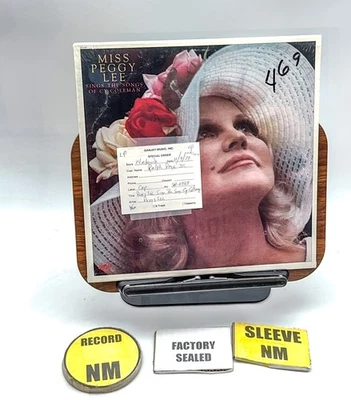 Peggy Lee Miss Peggy Lee Sings The Songs... - M/NM 1979 - Image 1 of 3