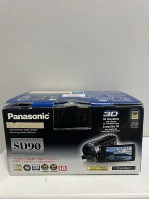 PANASONIC HDC-SD90 CAMCORDER HD DIGITAL VIDEO CAMERA HIGH DEFINITION SDXC CARD - Image 1 of 4