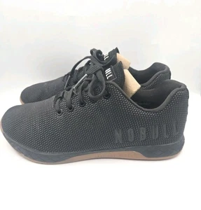 Mens Nobull SuperFabric Outwork Trainers Black Gum Gym Shoes Sneaker Size 8.5 - Picture 1 of 7