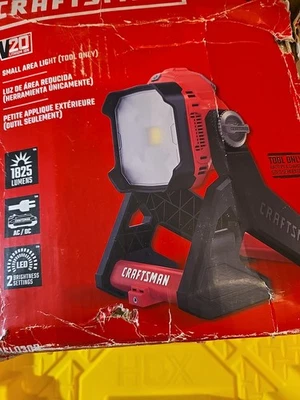 NEW CRAFTSMAN V20* LED Work Light, Small Area, Tool Only (CMCL030B) - Image 1 of 2