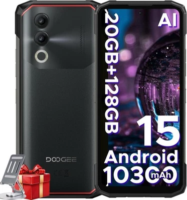 DOOGEE Blade 20 Rugged Smartphone Android 15, Telefono Rugged 10300Mah, 20GB+128 - Immagine 1 di 4