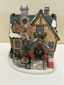 NIB LEMAX MOOSE CEST LODGE #65113 Village Light Up Christmas House Christmas - Picture 1 of 21