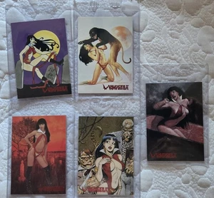 1995 Topps Visions Of Vampirella 5 Karten Lot #2 - Bild 1 von 2