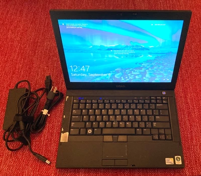 Dell E6400 Laptop Computer, 2.66 GHz 4GB 160GB HD Webcam Win 10 Home - Image 1 of 4