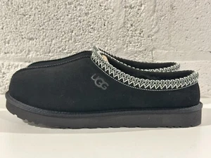NEW UGG Tasman Black Suede Slipper 5950-BLK Men's Sz 7-13 - Picture 1 of 5