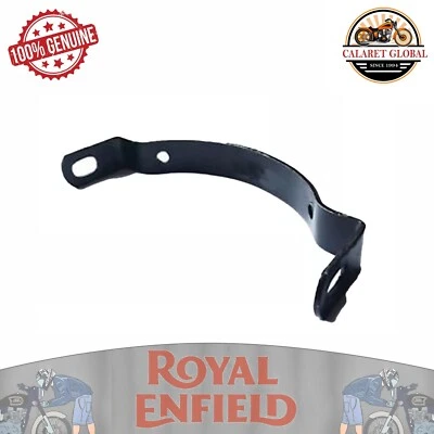 Oem Royal Enfield rear mudguard carrier bridge black for bullet 350 801065 - Image 1 of 4
