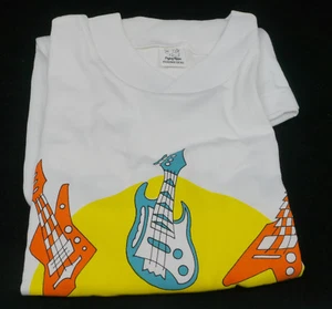 CAMISETA GUITARRA IBANEZ ANTIGUA, HIPOPÓTAMO VOLADOR, ¡¡NUEVA!! ¡ECHA UN VISTAZO!! - Imagen 1 de 5